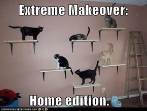 Extreme Makeover:            Home edition.
