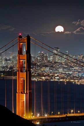 The Moon Over San Fran