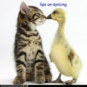 lips un-syncing