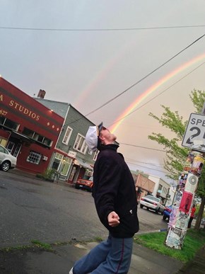 Taste the Rainbow (on the Way Back Out)