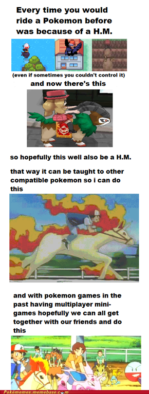 Ride All the Pokemon
