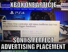 Advertising trolling by Sony