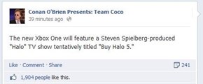 Conan Sums Up the Halo TV Series Announcement