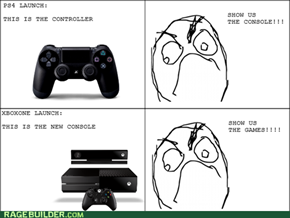 Console gamers are never happy