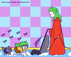 Ghetsis Vacuums N's Room... 