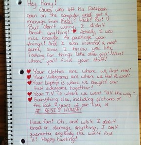 Girl Gets Revenge on Her Cheating Boyfriend