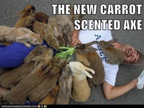 THE NEW CARROT SCENTED AXE