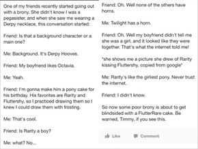 Clueless Non-brony is Clueless