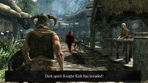 What if You Could Invade Other People's Games in Skyrim?