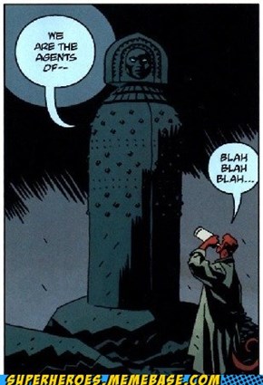 Hellboy Don't Care