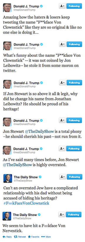 Jon Stewart, Master Troll