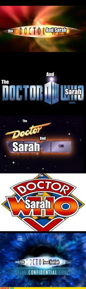 The Doctor And Sarah Happy Birth Day Sarah