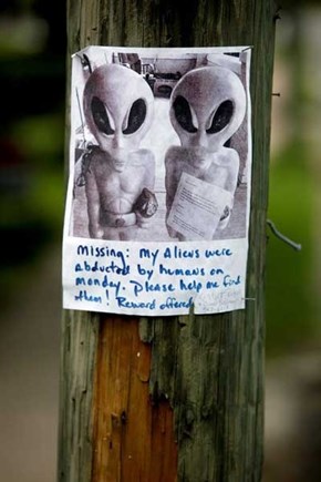 What an Ironic Abduction...