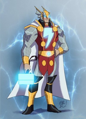Shazam + Thor = AWESOME