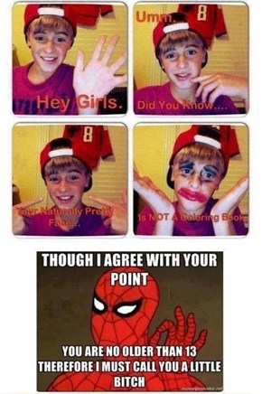 Spider-Man Knows What's Up