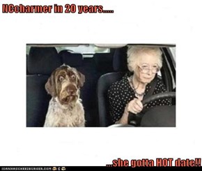 NCcharmer in 20 years.....  ...she gotta HOT date!!