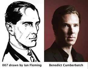 Ian Fleming's 007 totally looks like Benedict Cumberbatch