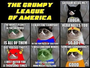 What if Grumpy Cat Was a Superhero?