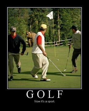 Bear Golf, Is the Best Golf