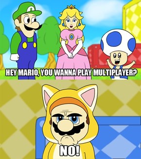 Grumpy Cat Mario