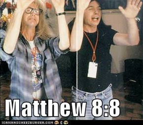 Matthew 8:8