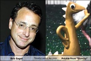 Bob Saget TotallyLooksLike.com Prickle from "Gumby"