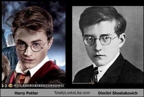 Harry Potter TotallyLooksLike.com Dimitri Shostakovich