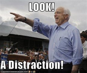 LOOK!  A Distraction!