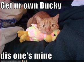 Get ur own Ducky  dis one's mine