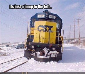 Its just a jump to the left...