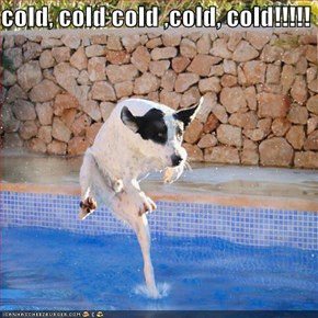 cold, cold cold ,cold, cold!!!!!
