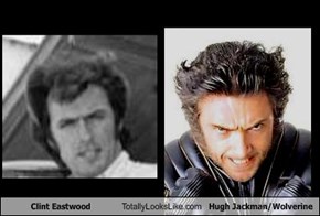 Clint Eastwood Totally Looks Like Hugh Jackman/Wolverine
