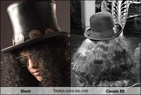 Slash TotallyLooksLike.com Cousin Itt