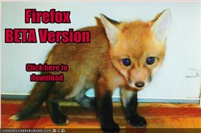 Firefox BETA Version