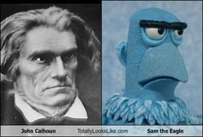 John Calhoun Totally Looks Like Sam the Eagle