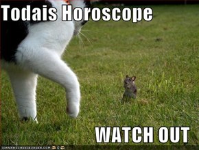 Todais Horoscope  WATCH OUT