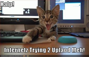 Halp!  Internetz Trying 2 Uplaod Meh!