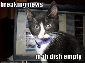breaking news  mah dish empty
