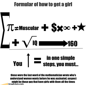 Formular of how to get a girl