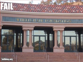 Wheelchair Foundation Fail