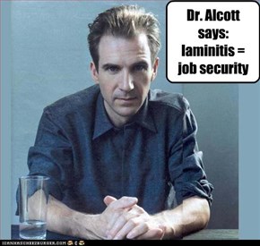 Dr. Alcott says: laminitis = job security