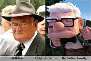 AARP Man Totally Looks Like The Old Man From Up