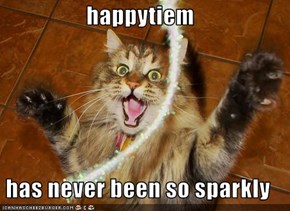 happytiem  has never been so sparkly