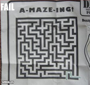 maze fail