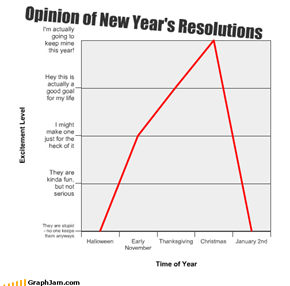 Opinion of New Year's Resolutions