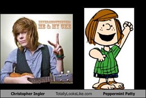 Christopher Ingler Totally Looks Like Peppermint Patty