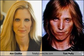Ann Coulter Totally Looks Like Tom Petty
