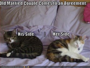 Old Married Couple Comes to an Agreement: His Side           |        Her Side