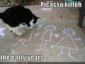Picasso kitteh  the early years