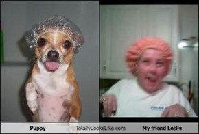 Puppy Totally Looks Like My friend Leslie